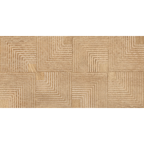 WOOD URA OAK 30x60 πλακάκι τοίχου ματ καφέ όψη ξύλου